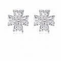 Posy Moissanite Stud Earrings