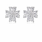 Posy Moissanite Stud Earrings