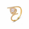 Aurora Moissanite Ring view 6