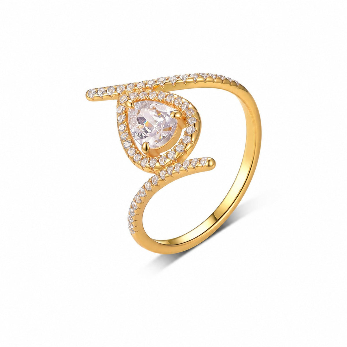 Aurora Moissanite Ring view 6