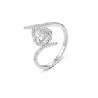 Aurora Moissanite Ring view 3