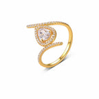 Aurora Moissanite Ring view 8