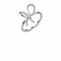 Bow Moissanite Ring