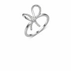 Bow Moissanite Ring