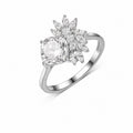 Bouquet Moissanite Ring