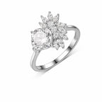 Bouquet Moissanite Ring