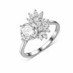 Bouquet Moissanite Ring view 3