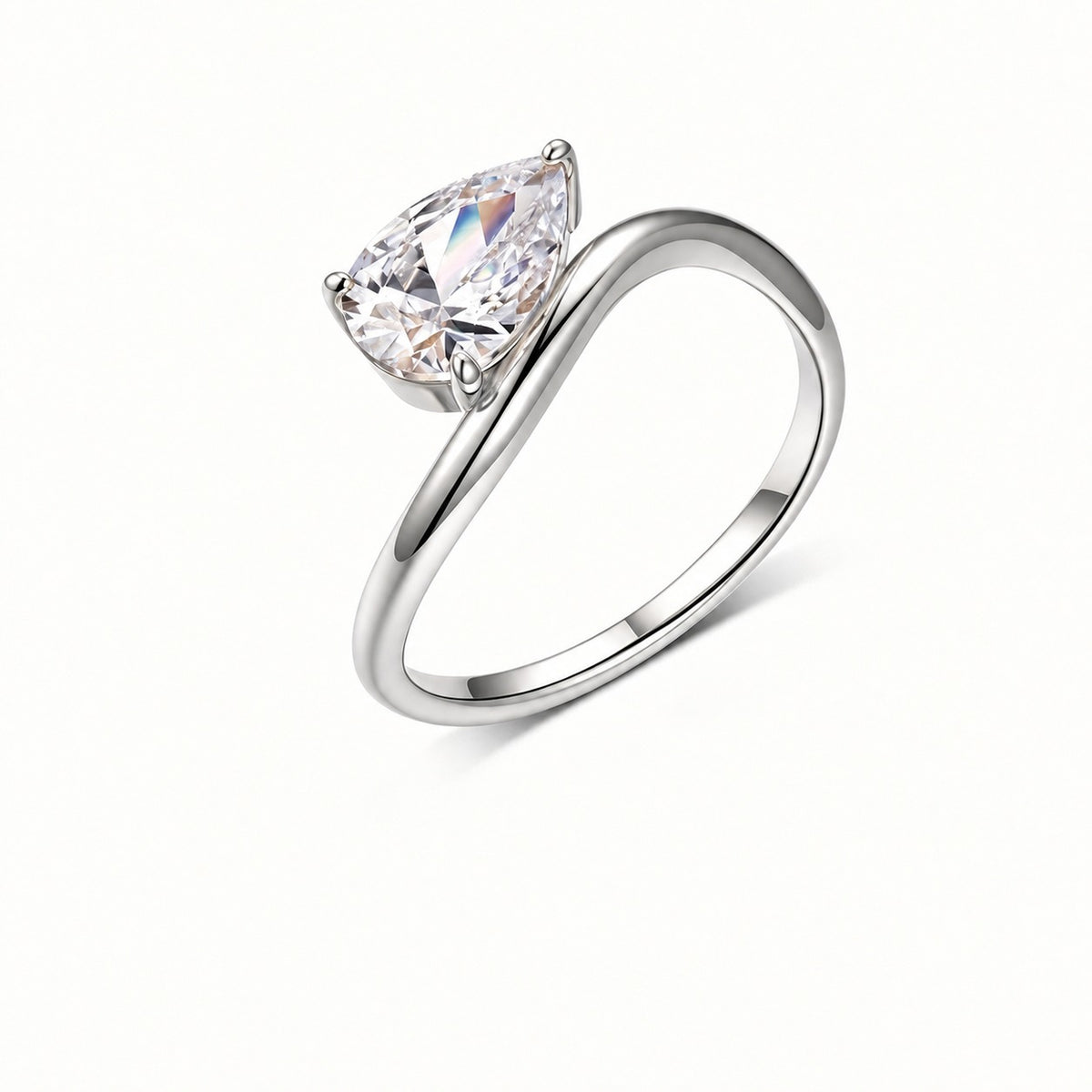 Drift Moissanite Solitaire Ring view 5