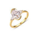 Journey Moissanite Ring view 2