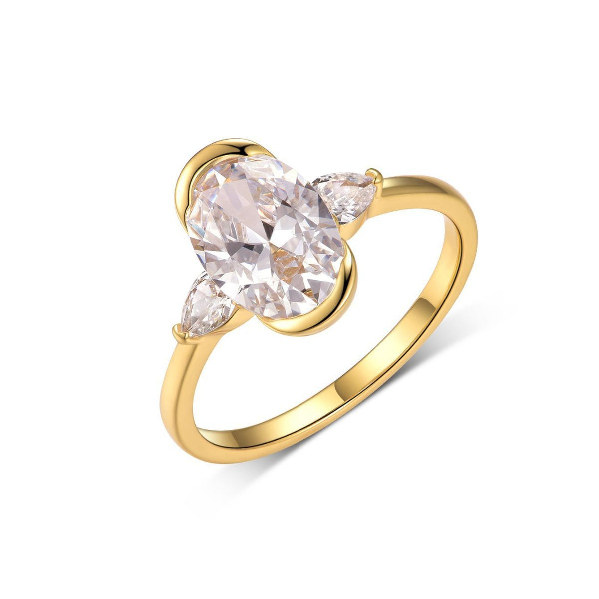 Journey Moissanite Ring view 2