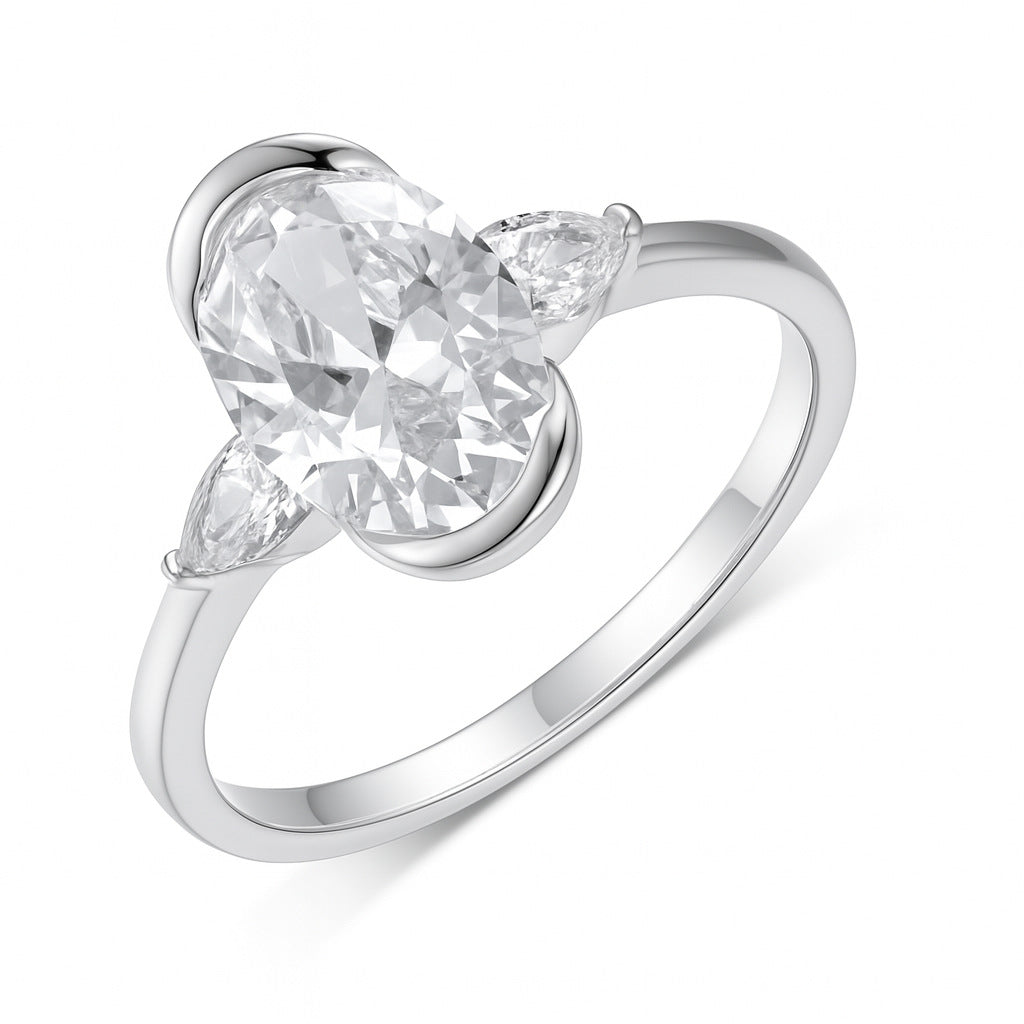 Journey Moissanite Ring
