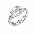 Gemini Moissanite Ring