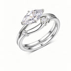 Gemini Moissanite Ring view 3