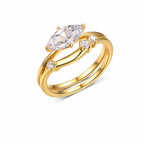Gemini Moissanite Ring view 9