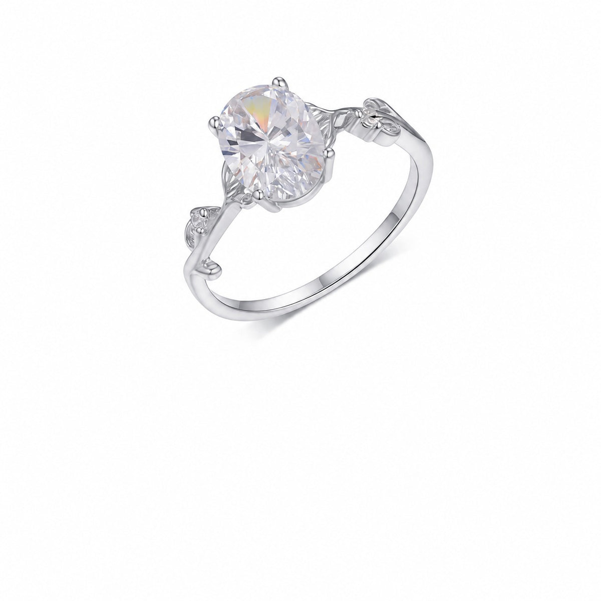 Laurel Moissanite Ring view 2