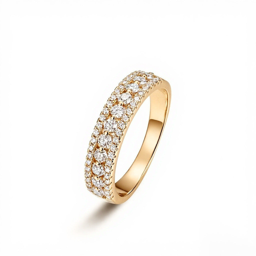 Duet Moissanite Ring view 2
