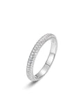 Shimmer Moissanite Ring