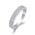 Trinity Moissanite Ring