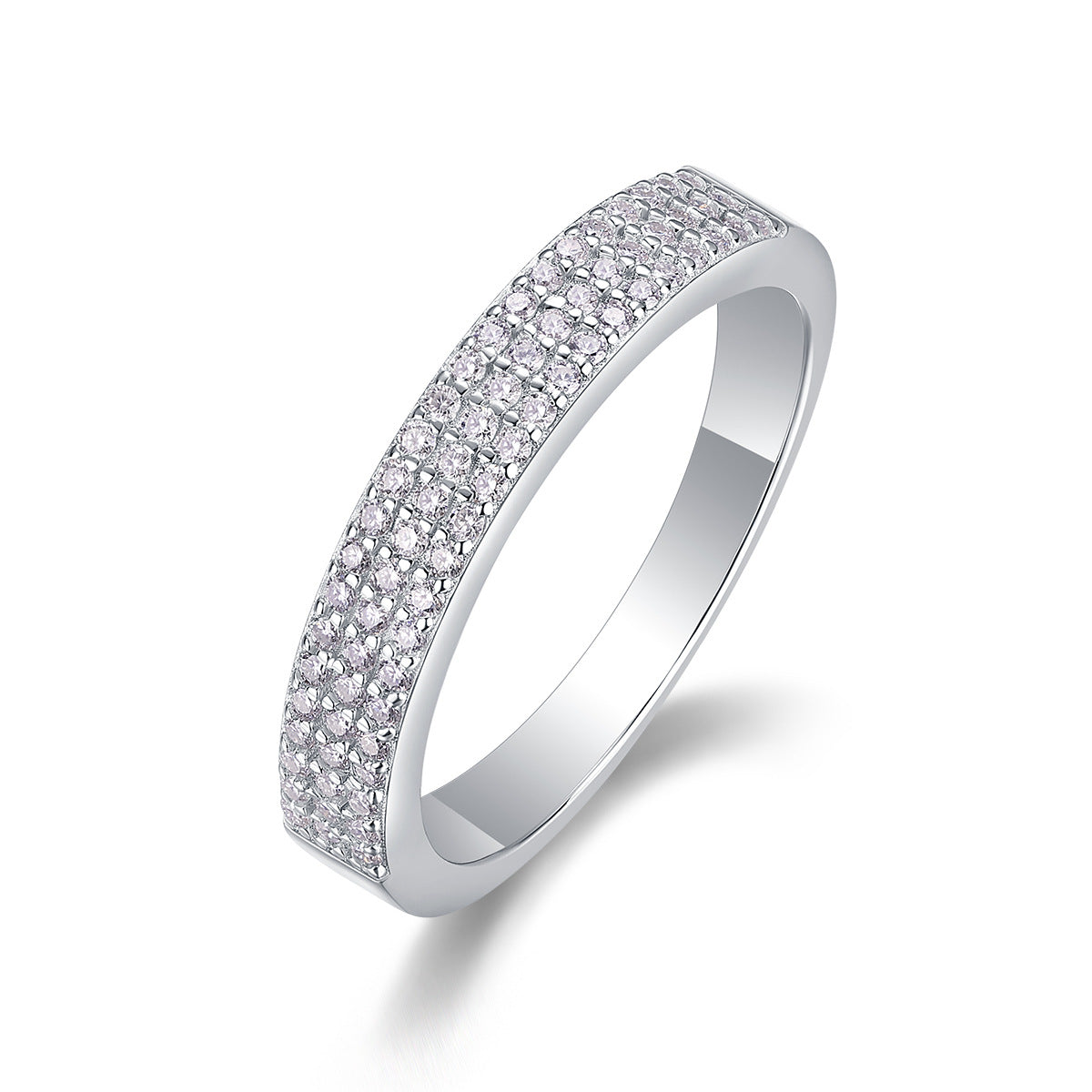 Trinity Moissanite Ring