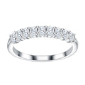 Demi Moissanite Eternity Ring
