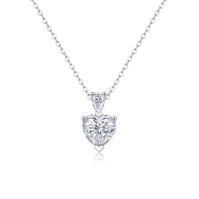 Adore Moissanite Pendant Necklace