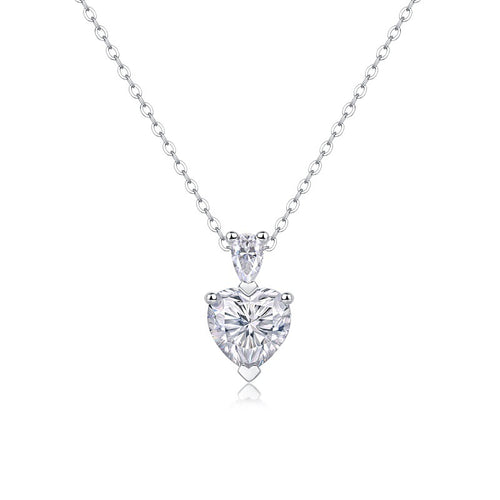 Adore Moissanite Pendant Necklace