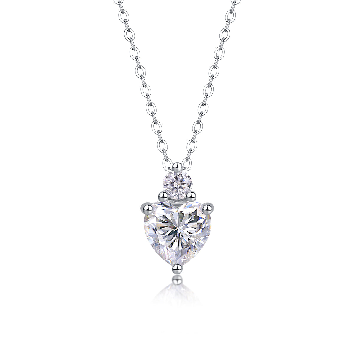 Cherish Moissanite Pendant Necklace