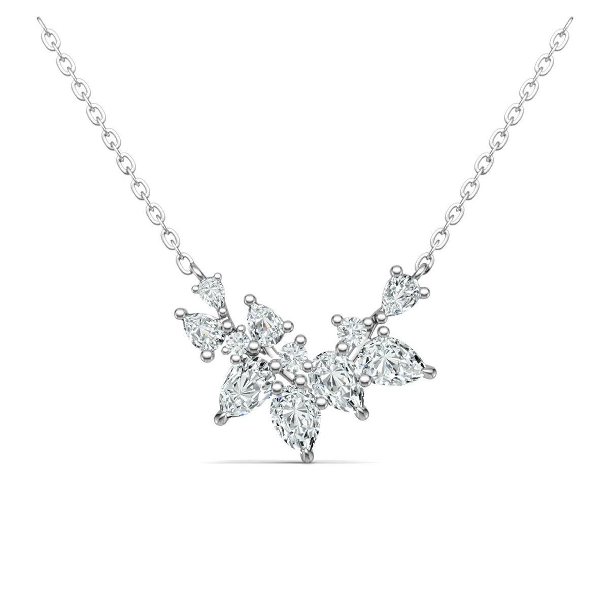 Bloom Moissanite Necklace
