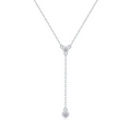 Drape Moissanite Necklace
