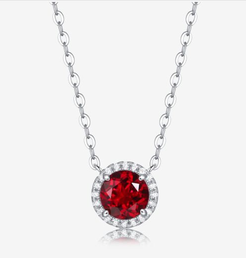 Aura Lab-Grown Gemstone Necklace