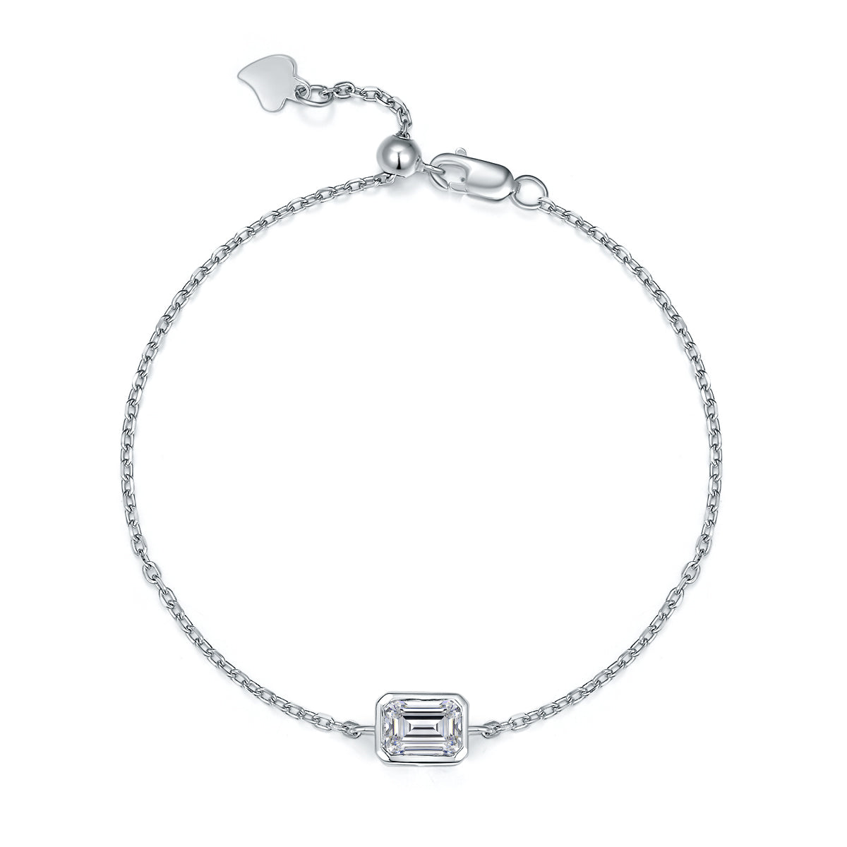 Facet Moissanite Bracelet