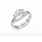 Gemini Moissanite Ring view 5