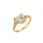 The Heart Vine — Moissanite Ring