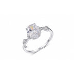 Laurel Moissanite Ring view 4