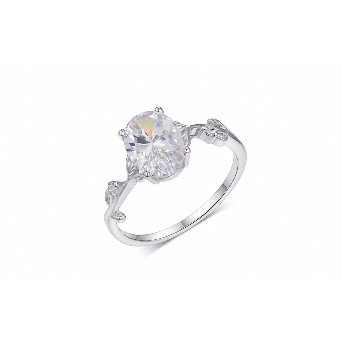 Laurel Moissanite Ring view 4