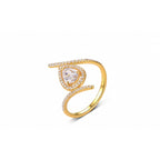 Aurora Moissanite Ring view 9