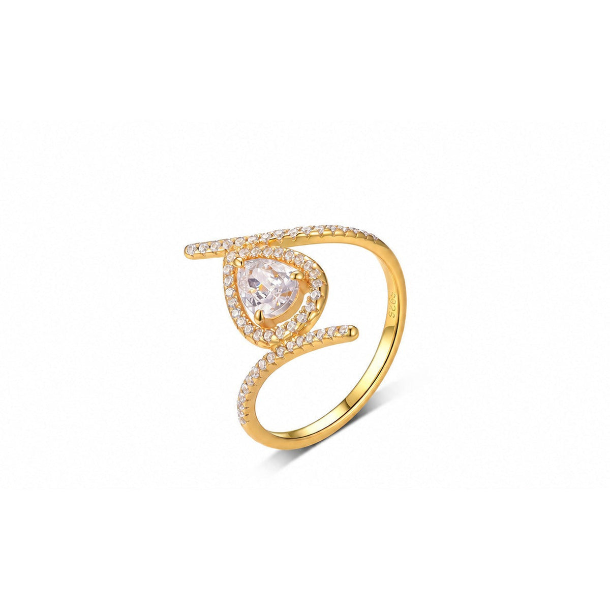 Aurora Moissanite Ring view 10
