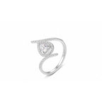 Aurora Moissanite Ring view 4