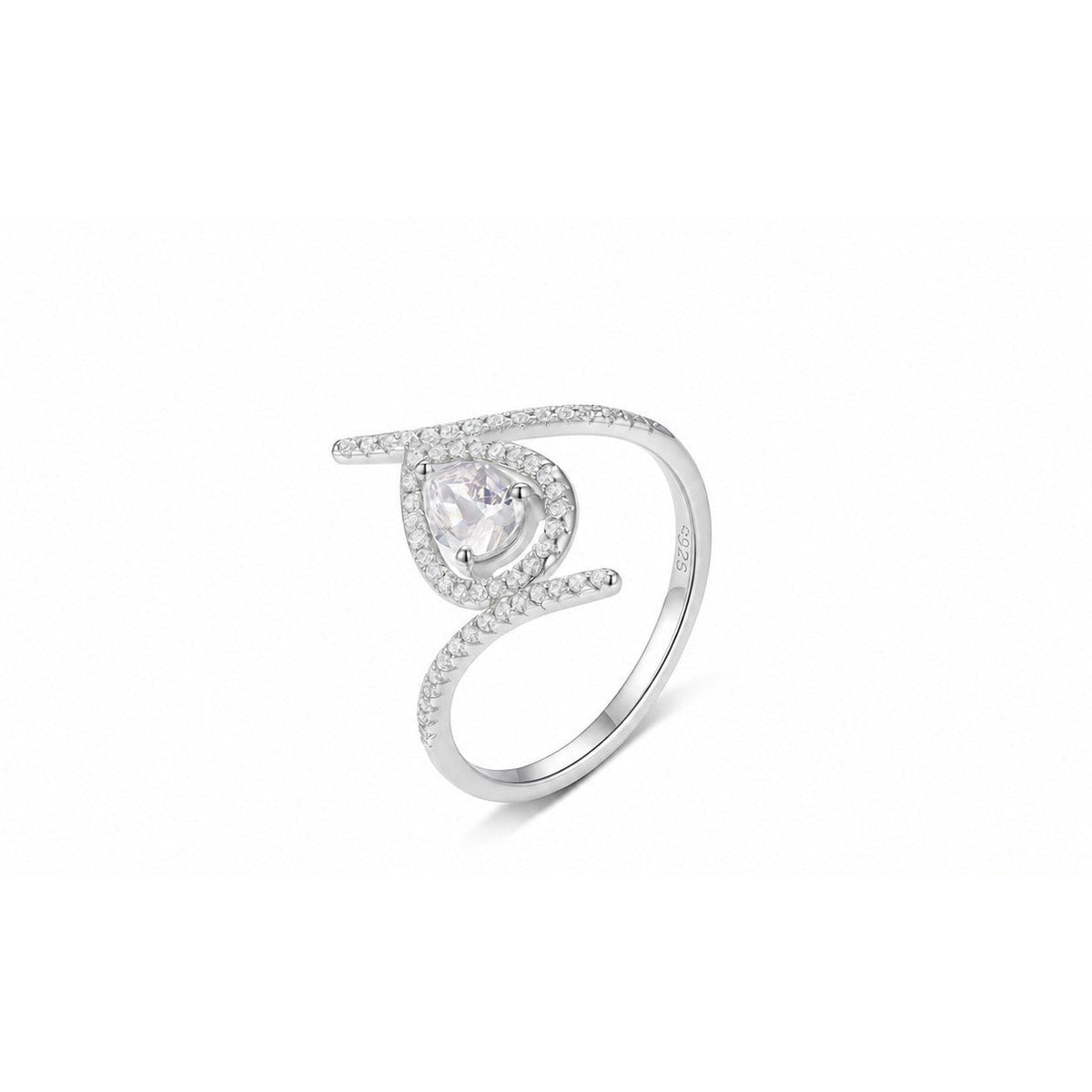 Aurora Moissanite Ring view 4