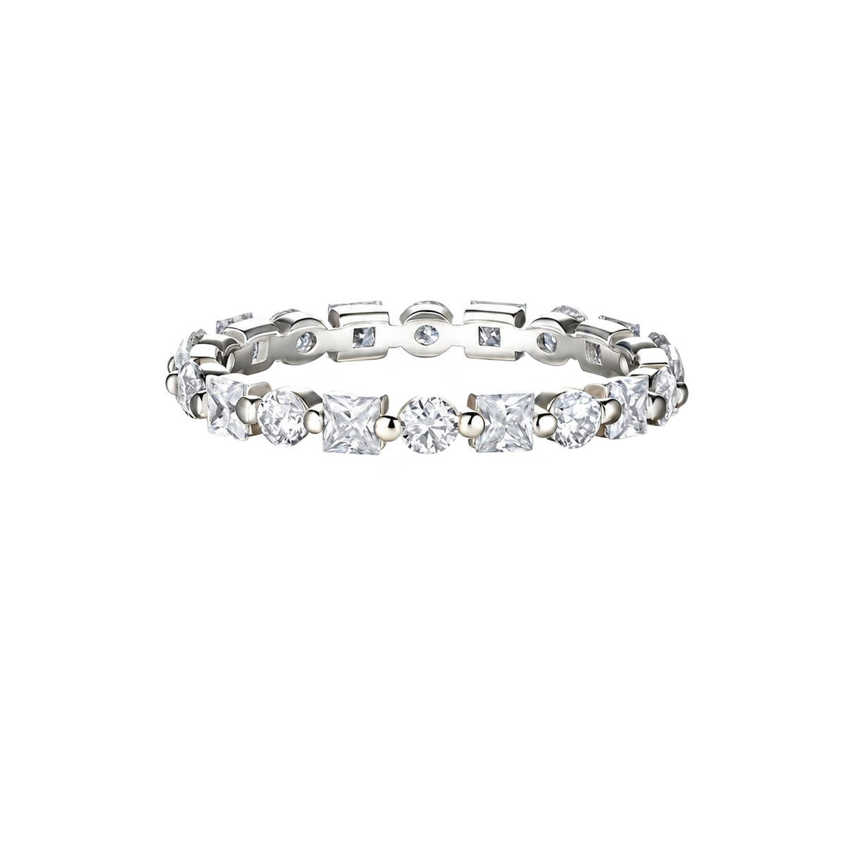 Rhythm Moissanite Ring