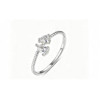 Kiss Moissanite Ring view 3