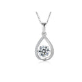 Serene Moissanite Pendant Necklace