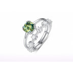 Tide Moissanite Ring view 2