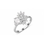 Bouquet Moissanite Ring view 4