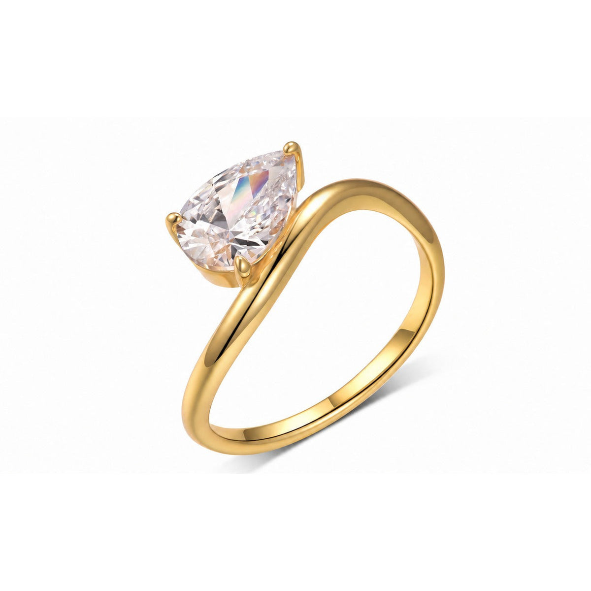Drift Moissanite Solitaire Ring view 9