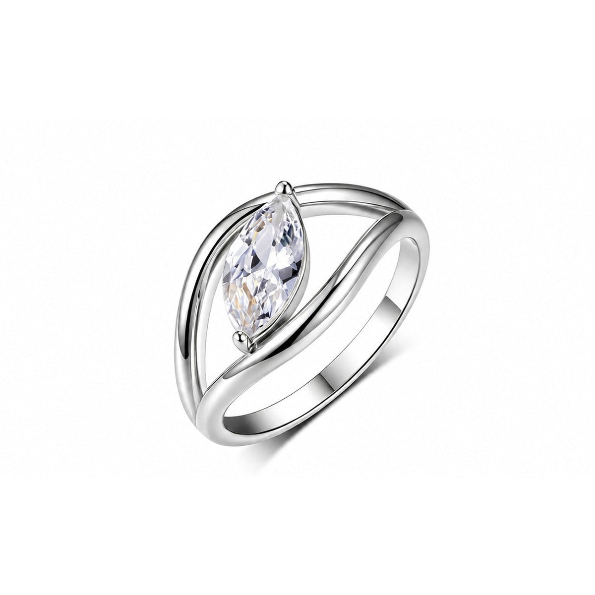 Sway Moissanite Ring view 5