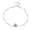 The Heart Snowflake — CZ Bracelet