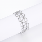 The Beaded Lace silver ring