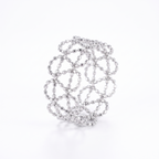 The Beaded Lace — Sterling Silver Ring