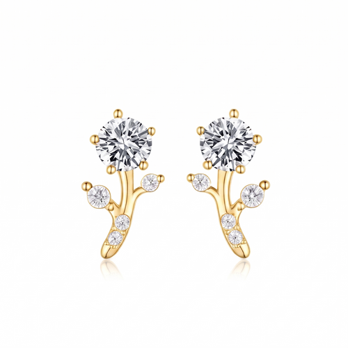 The Bud earrings, gold